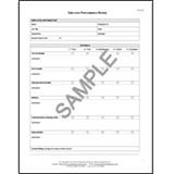 Restaurant Server Evaluation Form